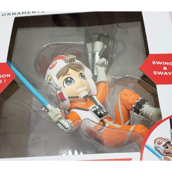 Hallmark Star Wars Luke Skywalker Ornament - Swings & Sways! - NIB - Picture 8 of 9